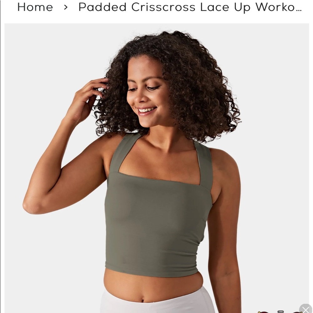 Halara crop top- Athleisure